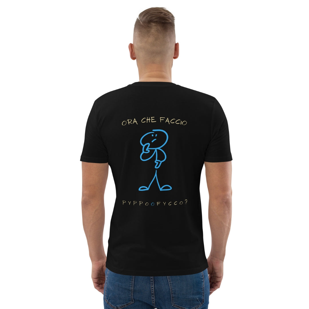 T-shirt Nera "il Dilemma"