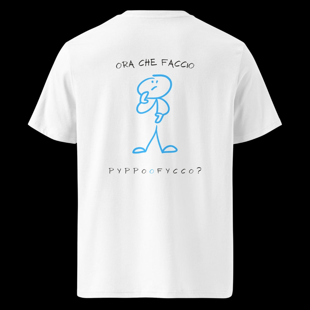 T-shirt Bianca "il Dilemma"