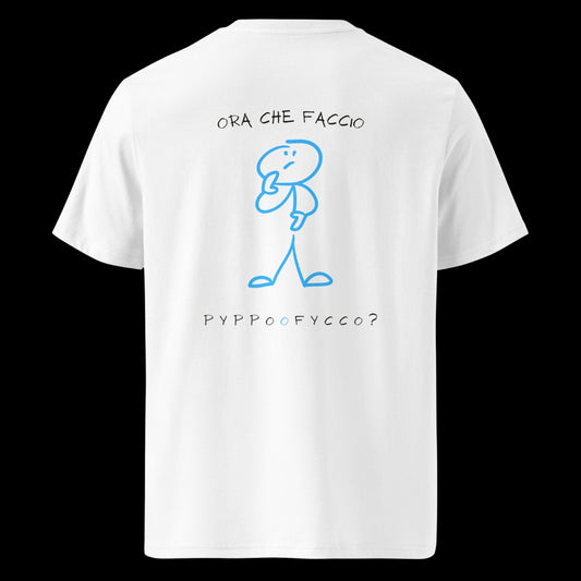 T-shirt Bianca "il Dilemma"